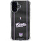 NBA Sacramento Kings Jersey iPhone 16 Clear Case